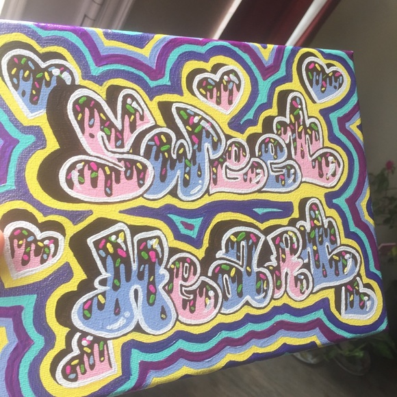 [ Original Painting ] ”Sweetheart” graffiti - Picture 6 of 16